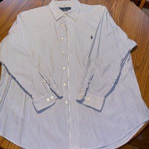 Ralph Lauren Classic Fit Dress Shirt 17 neck, 32/33 sleeve length. Great shape!